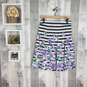 Talbots | Petite Floral Print Skirt